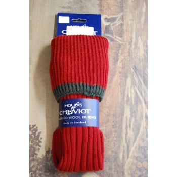 Estate Field Sock Brick/ Dark Loden Socks